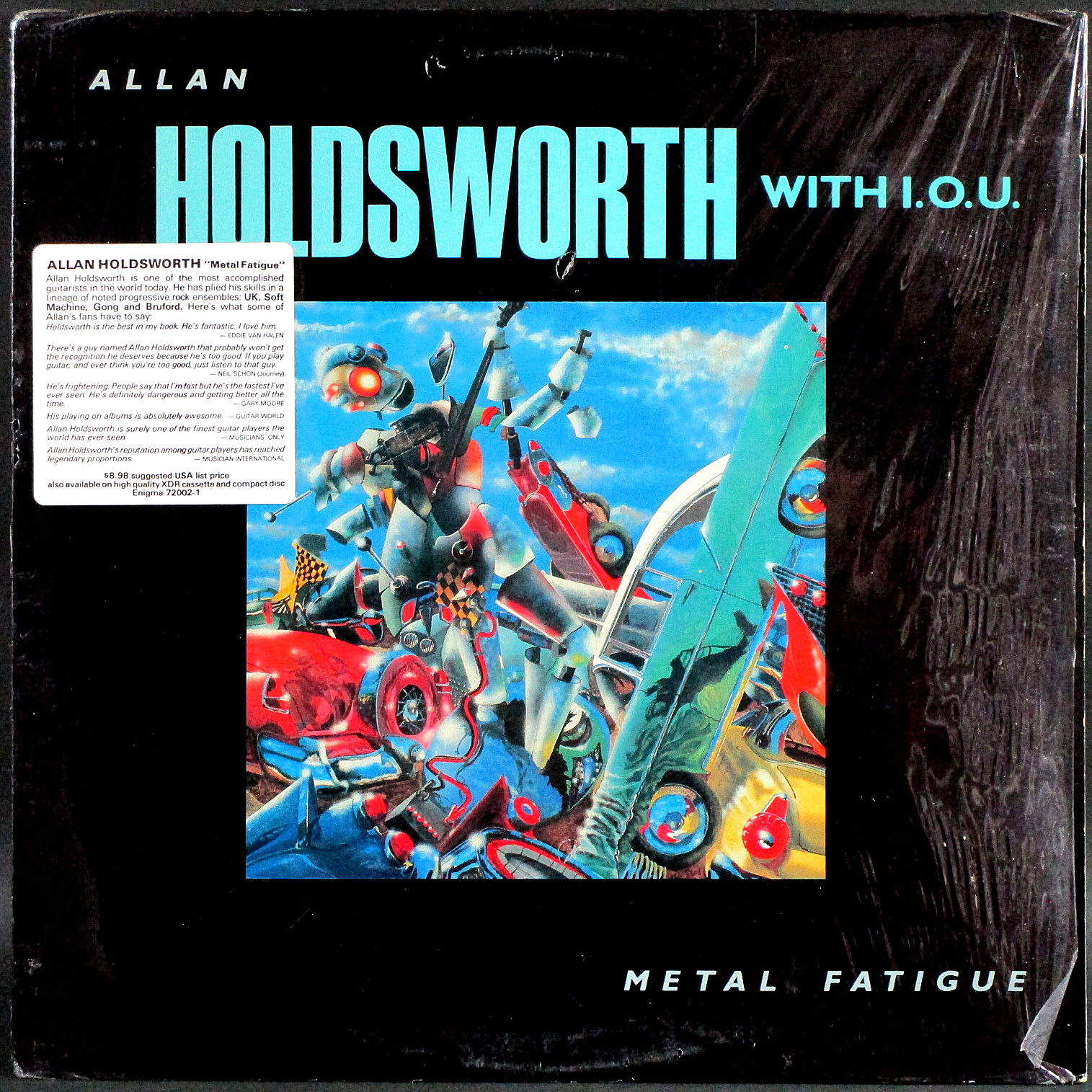 Allan Holdsworth With I.O.U. アラン・ホールズワース / Metal Fatigue
