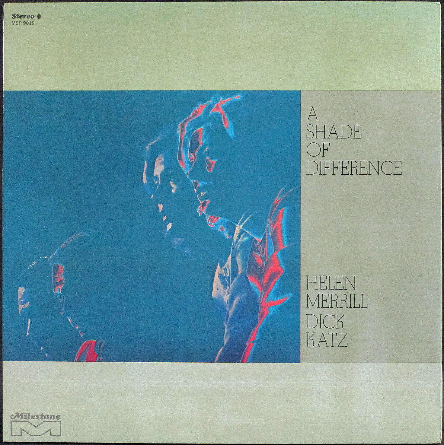Helen Merrill - Dick Katz ヘレン・メリル - ディック・カッツ / A Shade Of Difference