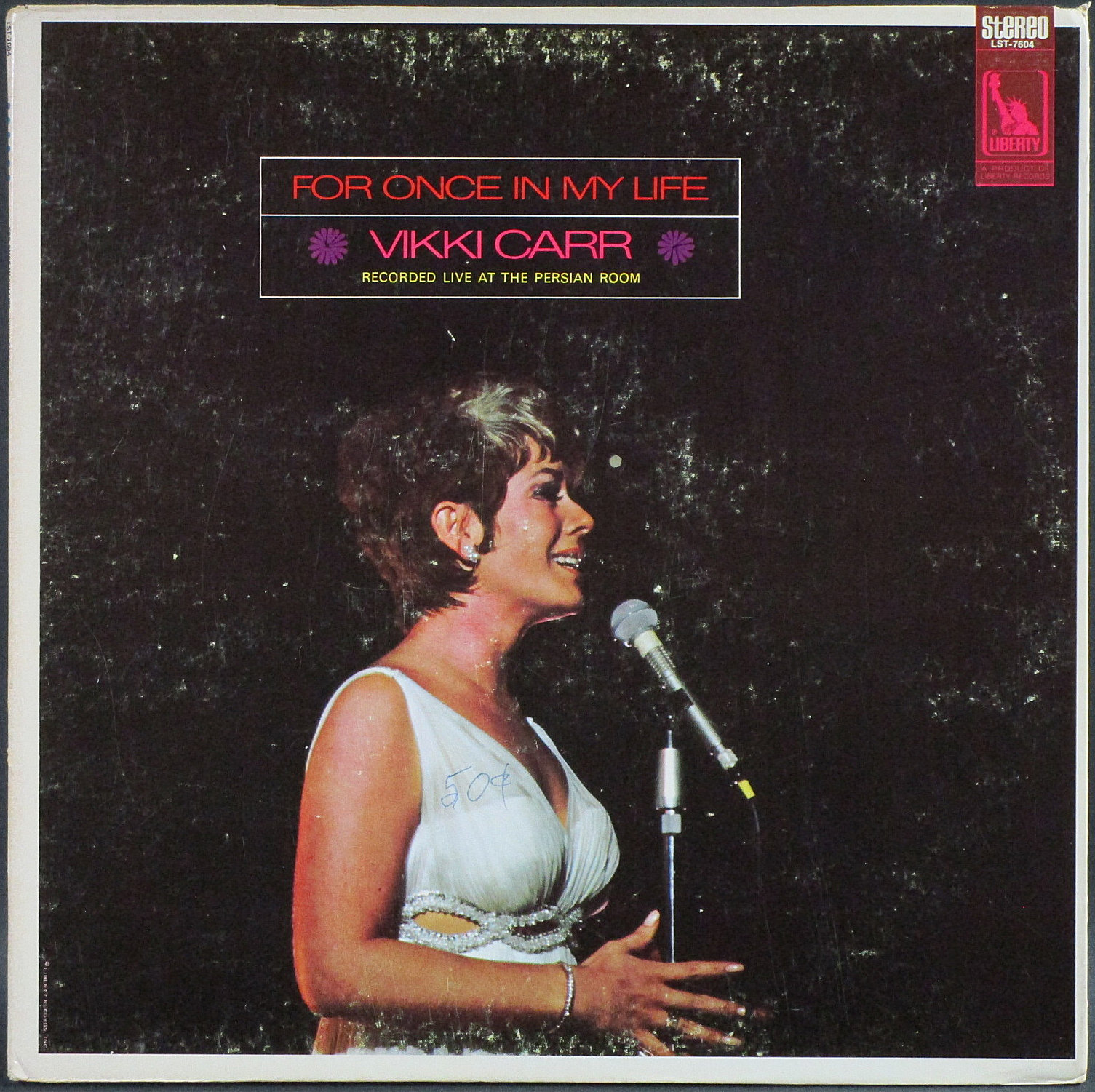 Vikki Carr ヴィッキー・カー / For Once In My Life： Live At The Persian Room