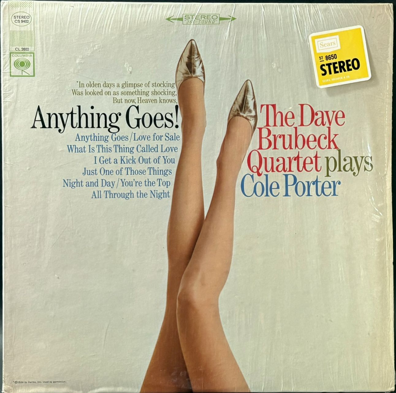 Dave Brubeck デイブ・ブルーベック / Anything Goes!