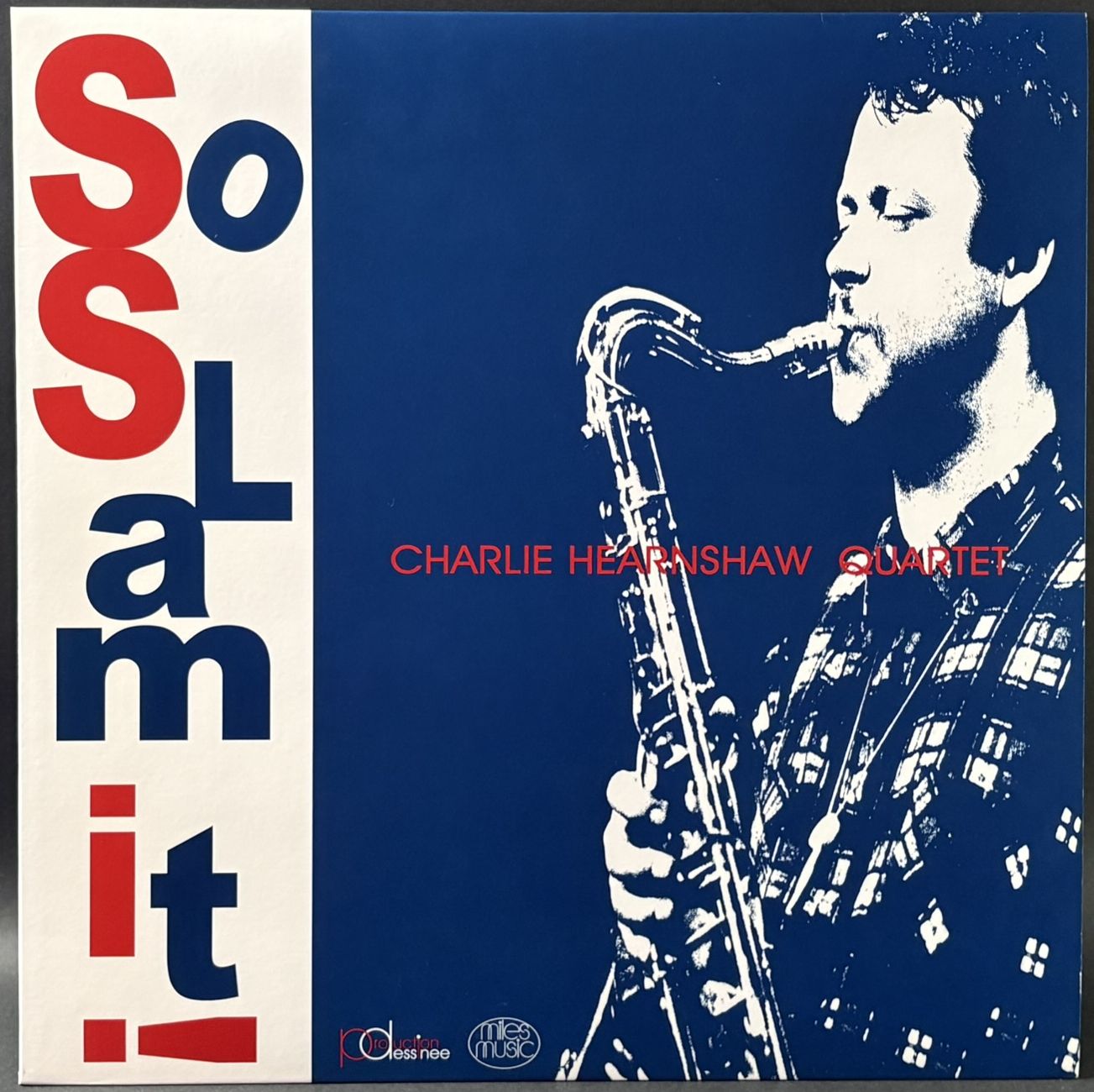 Charlie Hearnshaw Quartet チャーリー・ハーンショウ / So Slam It!