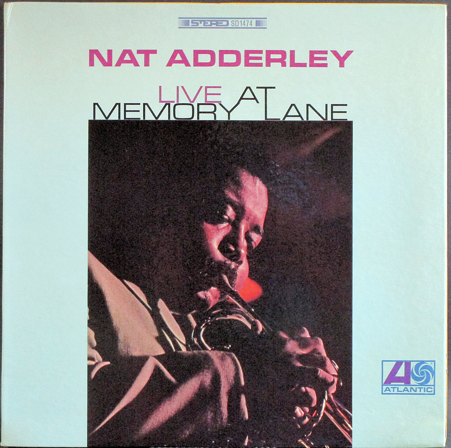 Nat Adderley ナット・アダレイ / Live At Memory Lane ライヴ・アット・メモリー・レイン
