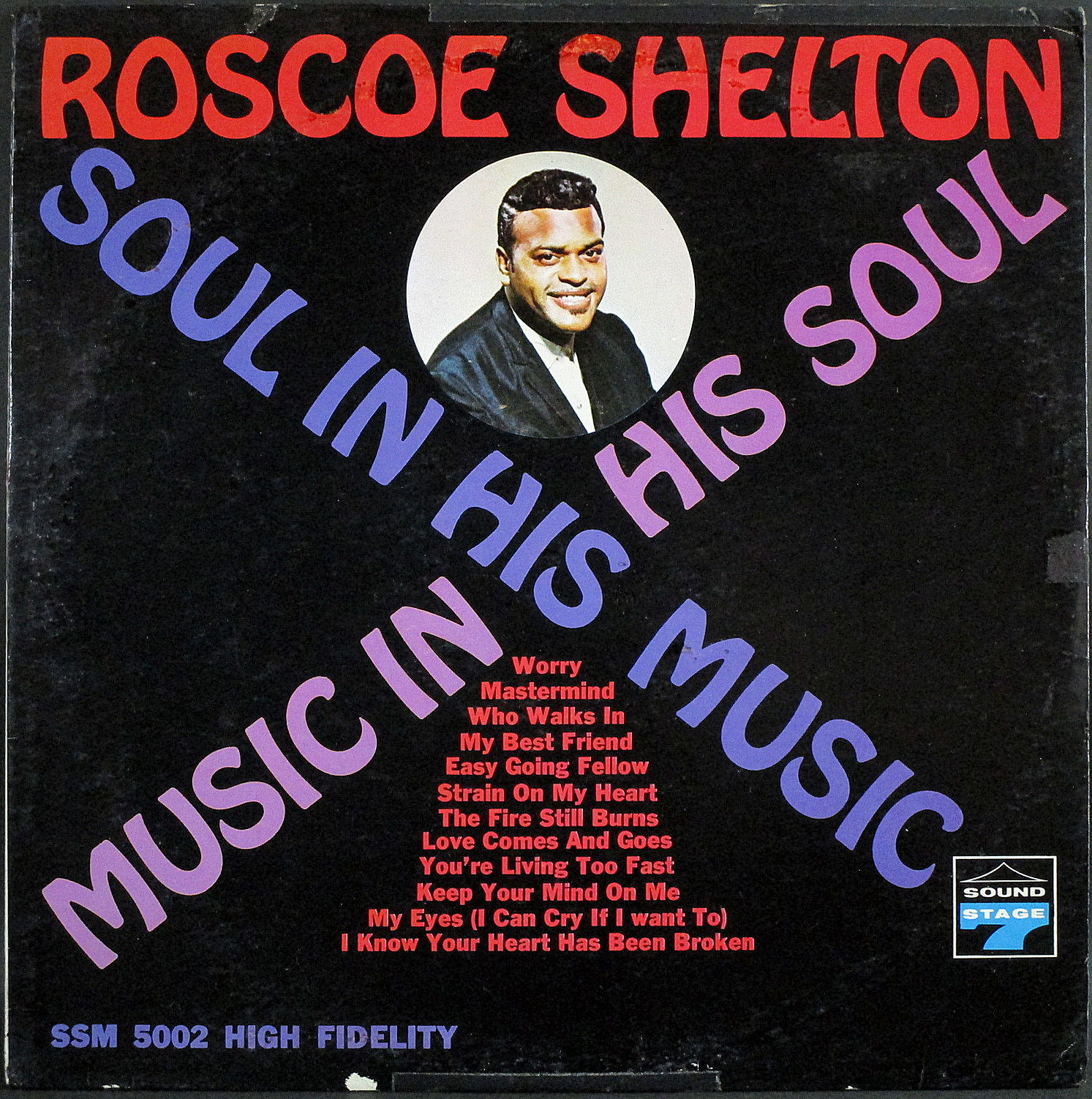 Roscoe Shelton ロスコー・シェルトン / Soul In His Music, Music In His Soul