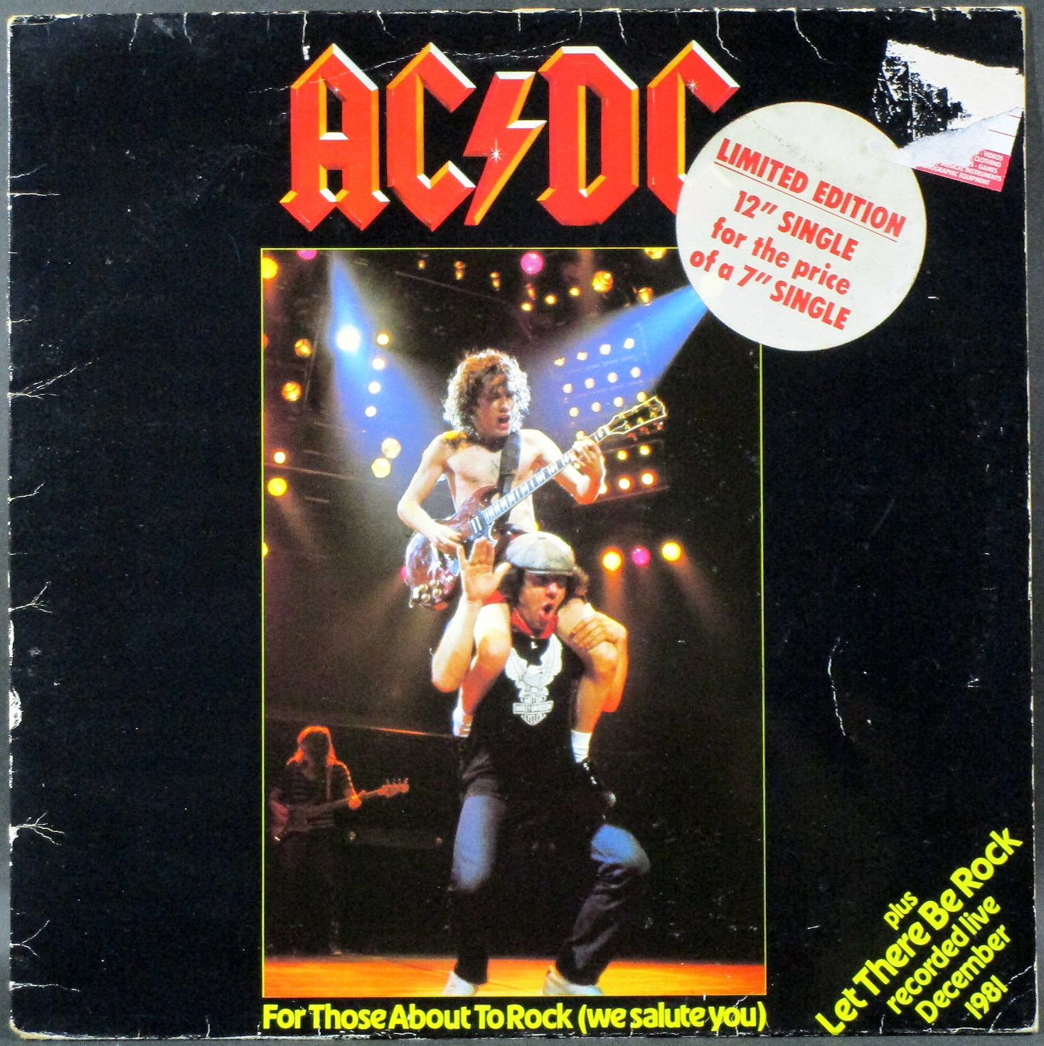 AC/DC / For Those About To Rock (We Salute You) | 12"