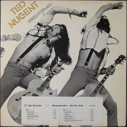 Ted Nugent テッド・ニュージェント / Free For All フリー・フォー・オール - 白プロモ
