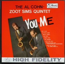 Al Cohn - Zoot Sims Quintet アル・コーン＆ズート・シムズ / You 'N Me ユー・エン・ミー