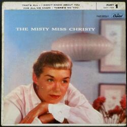 June Christy ジューン・クリスティ / The Misty Miss Christy Part 1 | 7"