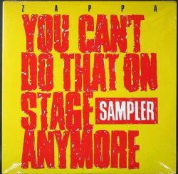 Frank Zappa フランク・ザッパ / You Can't Do That On Stage Anymore (Sampler)