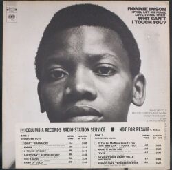 Ronnie Dyson ロニー・ダイソン / (If You Let Me Make Love To You Then) Why Can't I Touch You?
