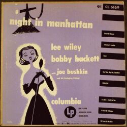 Lee Wiley リー・ワイリー / Night In Manhattan |10"