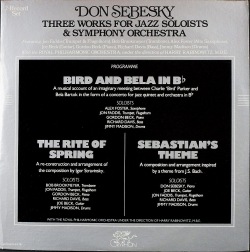 Don Sebesky ドン・セベスキー / Three Works For Jazz Soloists & Symphony Orchestra
