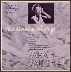 Sarah Vaughan サラ・ボーン / The Divine Sarah Sings