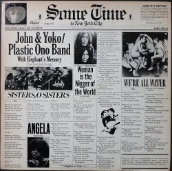 John Lennon & Yoko Ono ジョン・レノン / Some Time In New York City UK盤