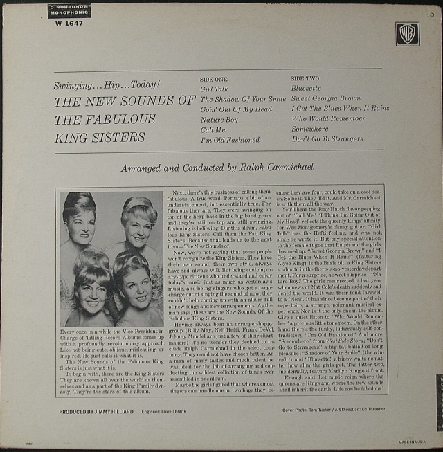 ジャズレコードセットThe King Sisters/Warm and…etc. ジャズレコードセットThe King Sisters/Warm and…etc. ジャズ