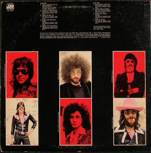 US Rock】J. Geils Band J.ガイルズ・バンド / Bloodshot