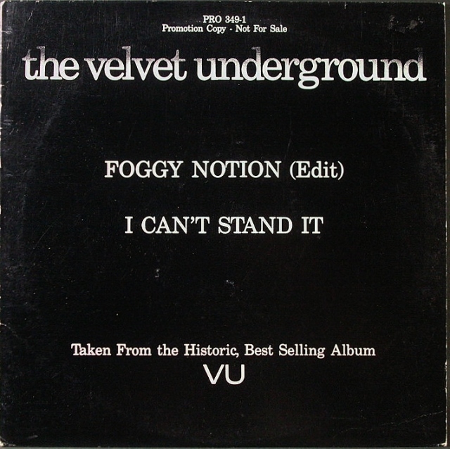 Velvet Underground ヴェルヴェット・アンダーグラウンド / Foggy