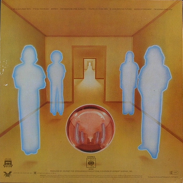 US ROCK】Journey ジャーニー / Look Into The Future 中古
