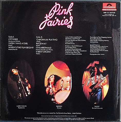 UKロック】Pink Fairies ピンク・フェアリーズ / Kings Of Oblivion