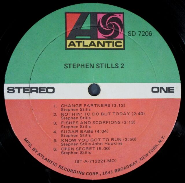 Stephen Stills スティーブン・スティルス / Stephen Stills 2