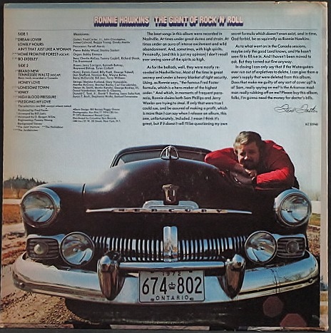 US ROCK】Ronnie Hawkins ロニー・ホーキンス / The Giant Of US ROCK】Ronnie Hawkins ロニー・ホーキンス / The Giant Of