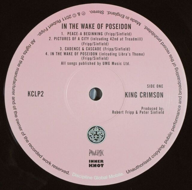 King Crimson キング・クリムゾン / In The Wake Of Poseidon