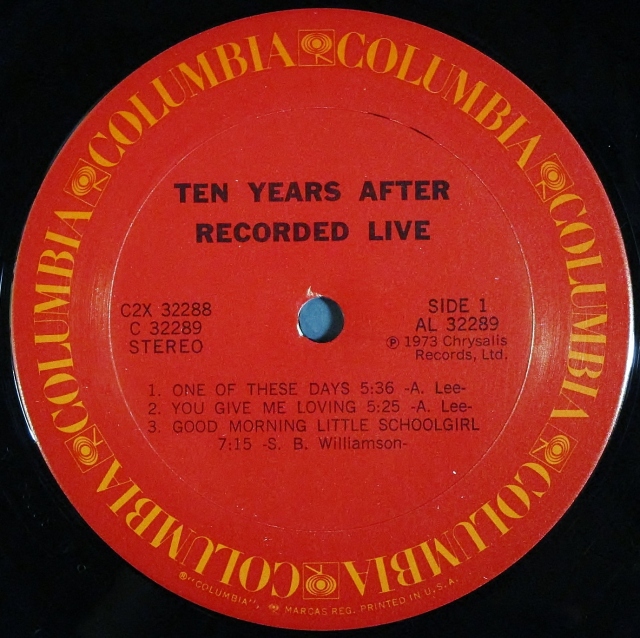 お値下げ❤️TenYears After Recorded Live☆LP2枚組 お値下げ❤️TenYears After Recorded Live☆LP2枚組 Ten Years