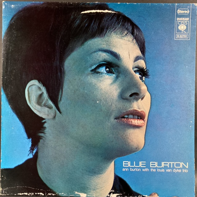 女性ジャズボーカル13枚 Ann Burton アン・バートン・ウィズ・ルイス・ヴァン・ダイク