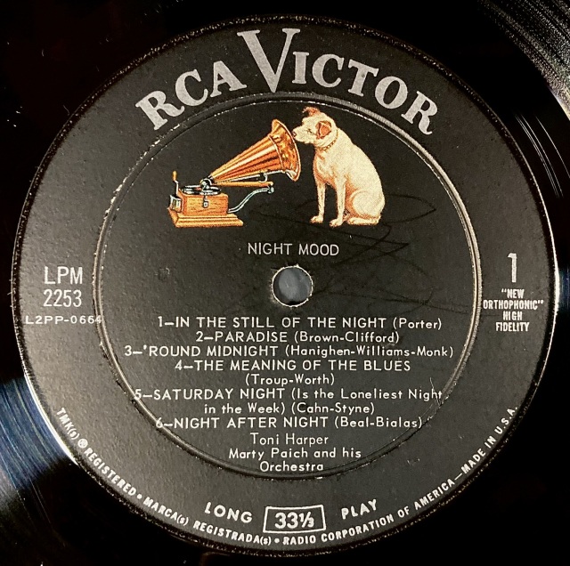 【洋楽レコード】 MOOD IN CANZONE ムード・イン・カンツォーネ① FWRF-004 Shoukichi Kina & Champloose / Tomoko Kina Title