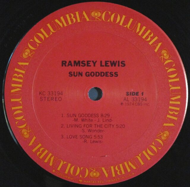 Ramsey Lewis ラムゼイ・ルイス / Sun Goddess 太陽の女神 中古