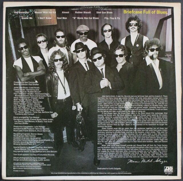 Blues Brothers ブルース・ブラザーズ / ブルースは絆 Briefcase Full 