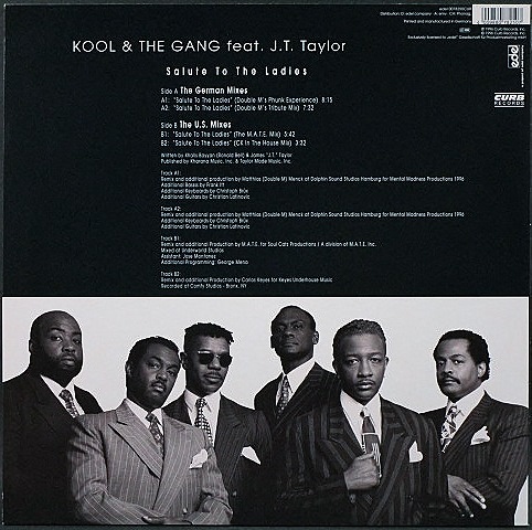 Kool & The Gang 12インチシングル FUNK】Kool & The Gang Feat. J.T. Taylor クール・アンド・ザ