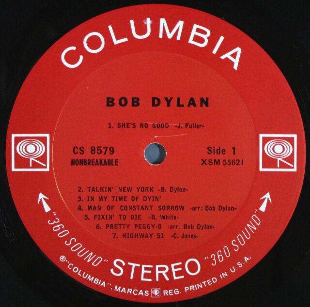 Bob Dylan ボブ・ディラン / Bob Dylan 中古レコード通販はSeven