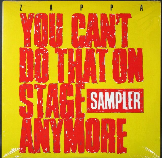 フランクザッパ　FRANK ZAPPA LP盤レコード ☆Frank Zappa☆マザーズ☆The Mothers☆Just Another Band from