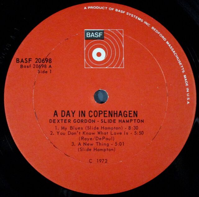 Dexter Gordon & Slide Hampton デクスター・ゴードン