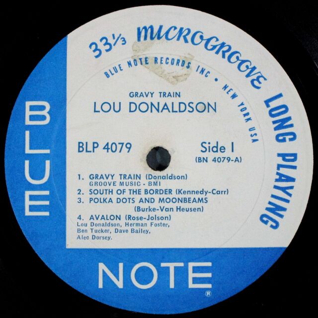 Lou Donaldson ルー・ドナルドソン / Gravy Train グレイヴィー