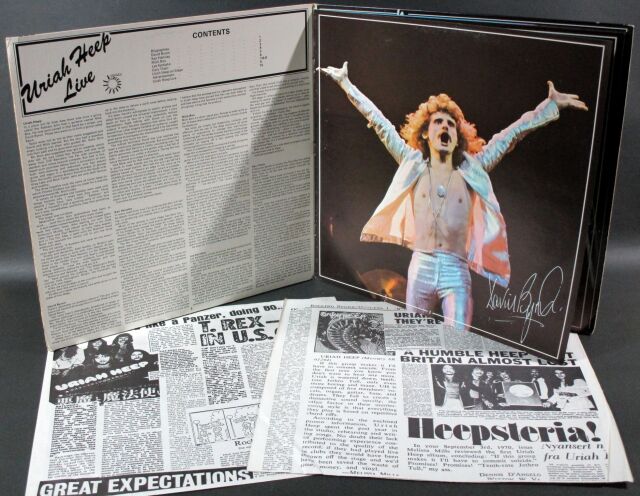 Hard Rock】Uriah Heep Live ユーライア・ヒープ・ライブ 中古