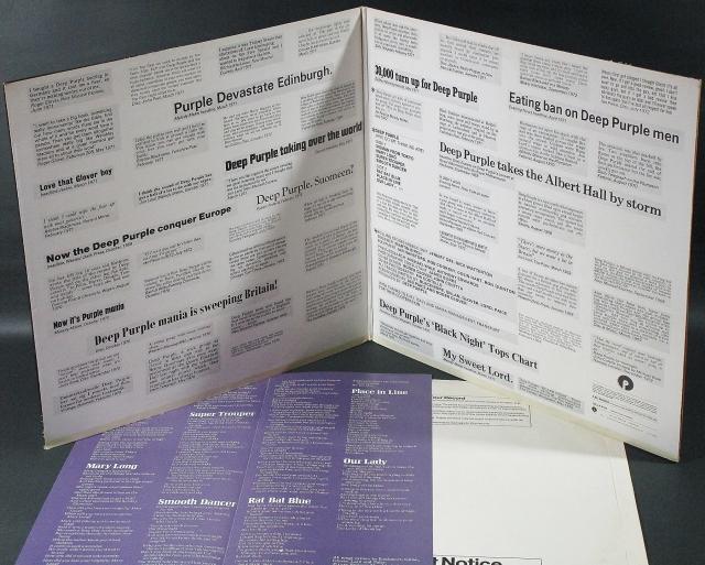 ディープパープル / 紫の肖像 バンドスコア 美品 バンド・スコア