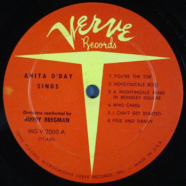 Anita O'day アニタ・オデイ　レコードセット Anita O'Day / アニタ・オデイ / Anita Sings The Most (20MJ