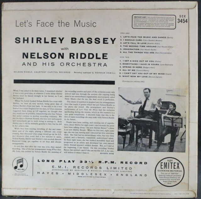 Shirley Bassey(シャーリーバッシー) レコード コレクション　７枚 Hi-Fi Record Store | シャーリー・バッシー(Shirley Bassey