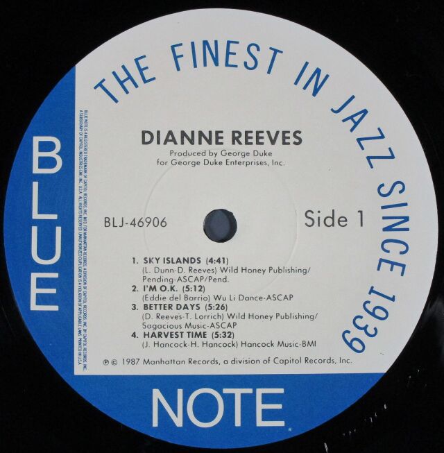 JAZZ VOCAL】Dianne Reeves ダイアン・リーヴス / Dianne Reeves