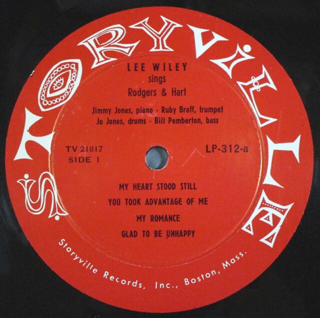 JAZZ VOCAL】Lee Wiley リー・ワイリー / Lee Wiley Sings