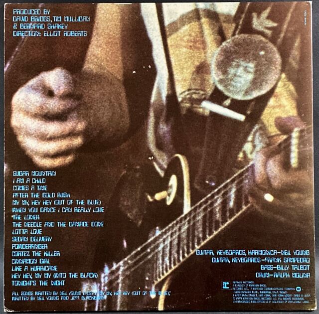 ニール・ヤング&クレイジー・ホース ラストネヴァースリープス LIVE DVD DVD！NEIL YOUNG / RUST NEVER SLEEPS