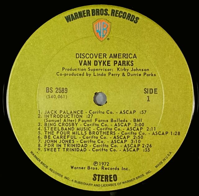 Van Dyke Parks 2枚セット n_t0075577_390.jpg