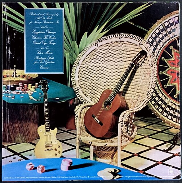 Al Di Meola アル・ディメオラ / Casino カジノ 中古レコード通販は