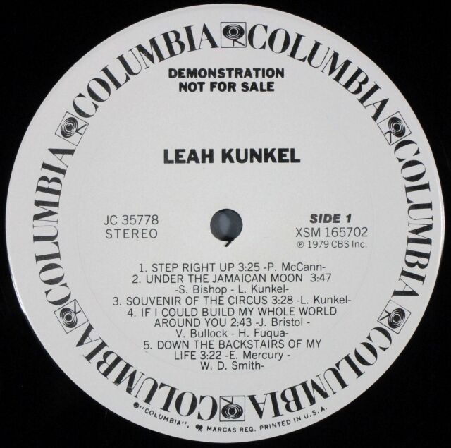 Leah Kunkel リア・カンケル / Leah Kunkel 中古レコード通販は