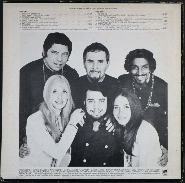 Bossa】Sergio Mendes & Brasil '66 セルジオ・メンデスと