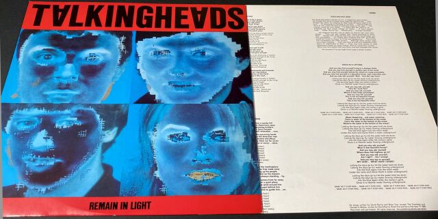 Talking Heads トーキング・ヘッズ / Remain In Light リメイン・イン