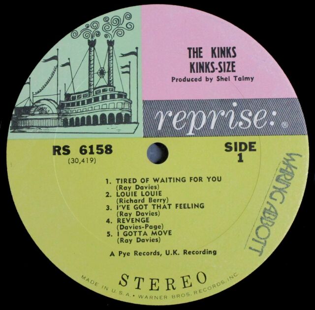 Kinks キンクス / Kinks-Size キンクス・サイズ 中古レコード通販は
