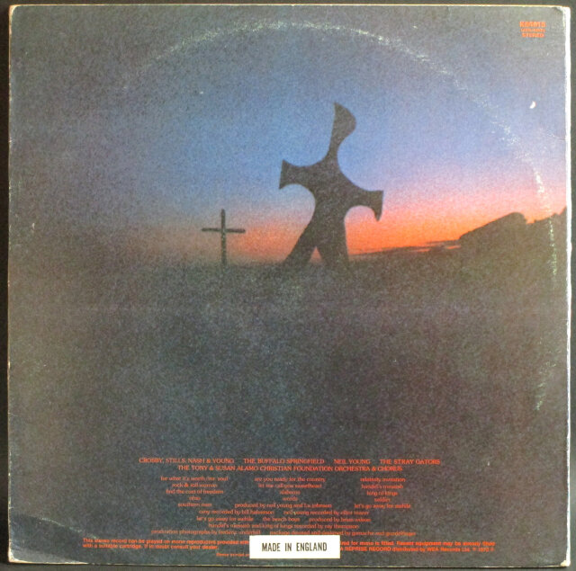 ニールヤング　過去への旅路2枚組LP Neil Young Journey Through the Past 1972 VINYL Double RECORD