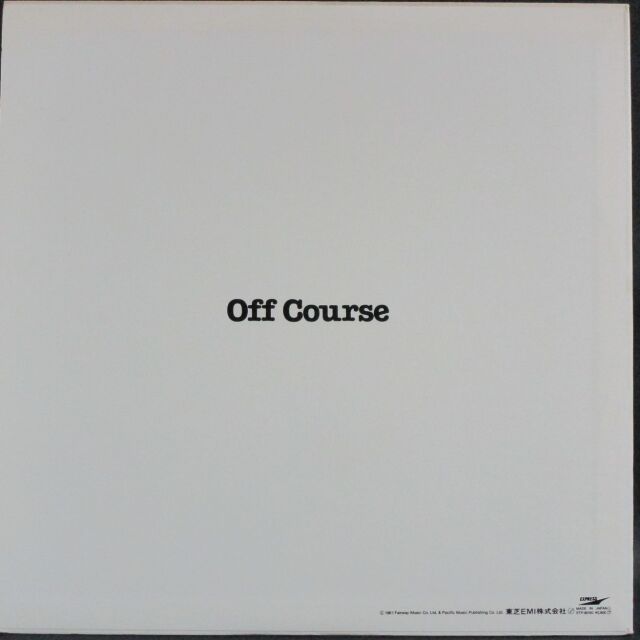J-POP】オフ・コース Off Course / Over 中古レコード通販は